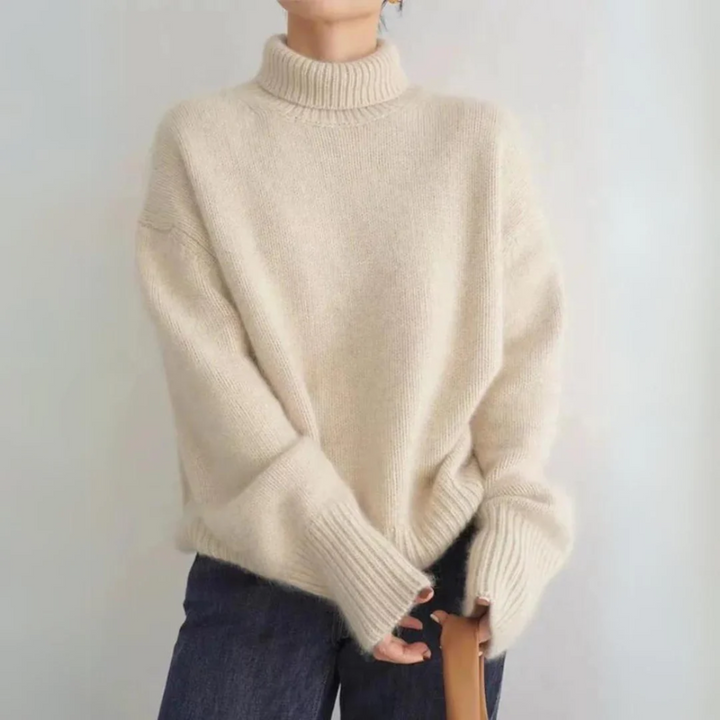 Luna | Merino Wool Turtleneck Sweater