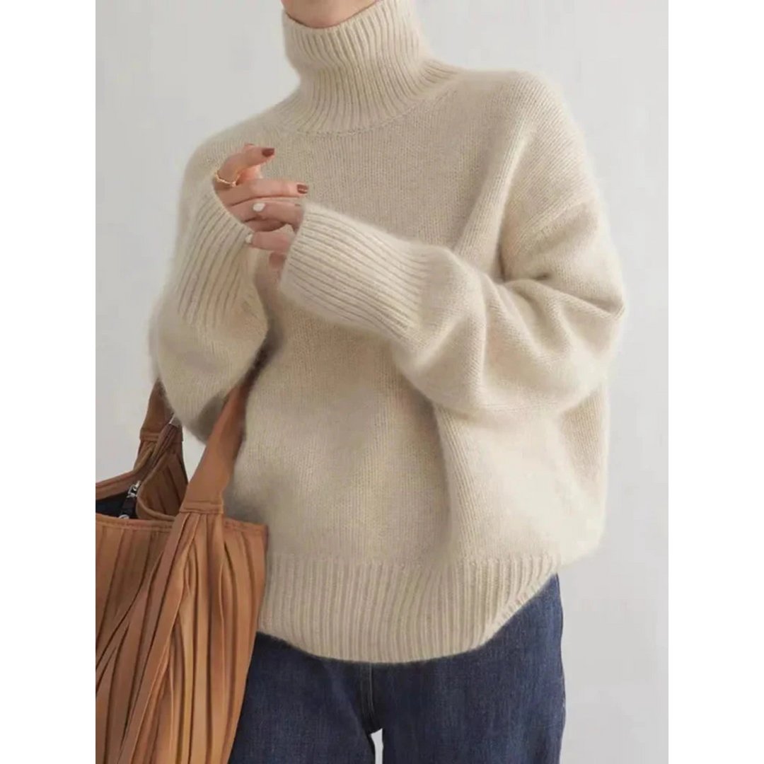 Luna | Merino Wool Turtleneck Sweater