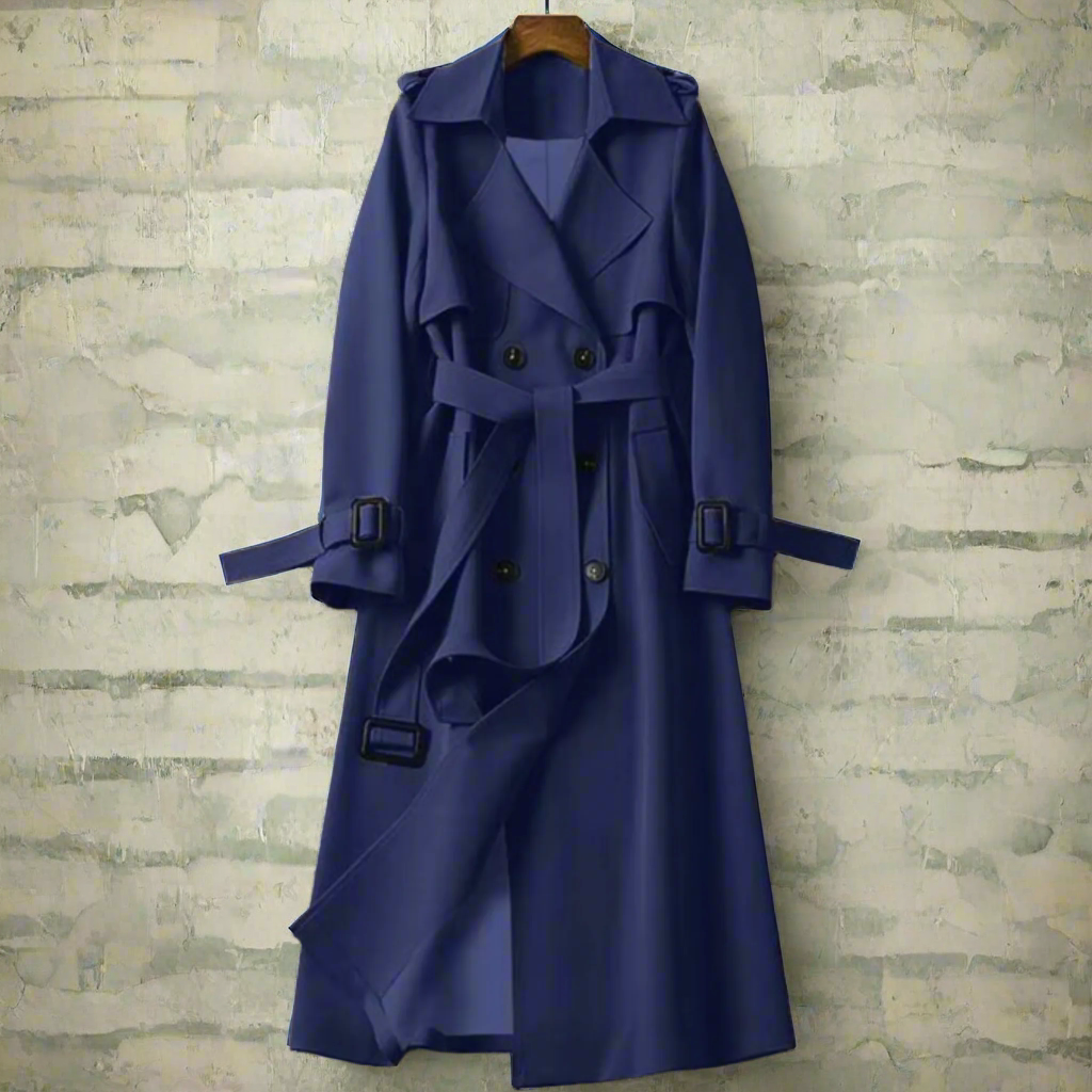 Evelyn | Stylish And Water-Repellent Trench Coat