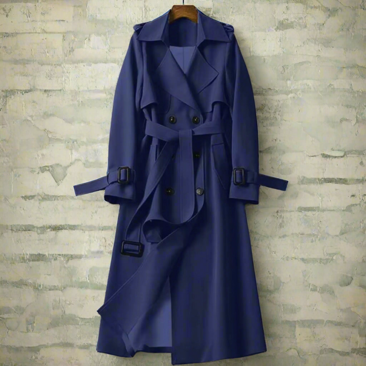 Evelyn | Stylish And Water-Repellent Trench Coat