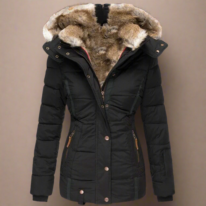 Harper | Cozy winter coat featuring a luxurious fur lining