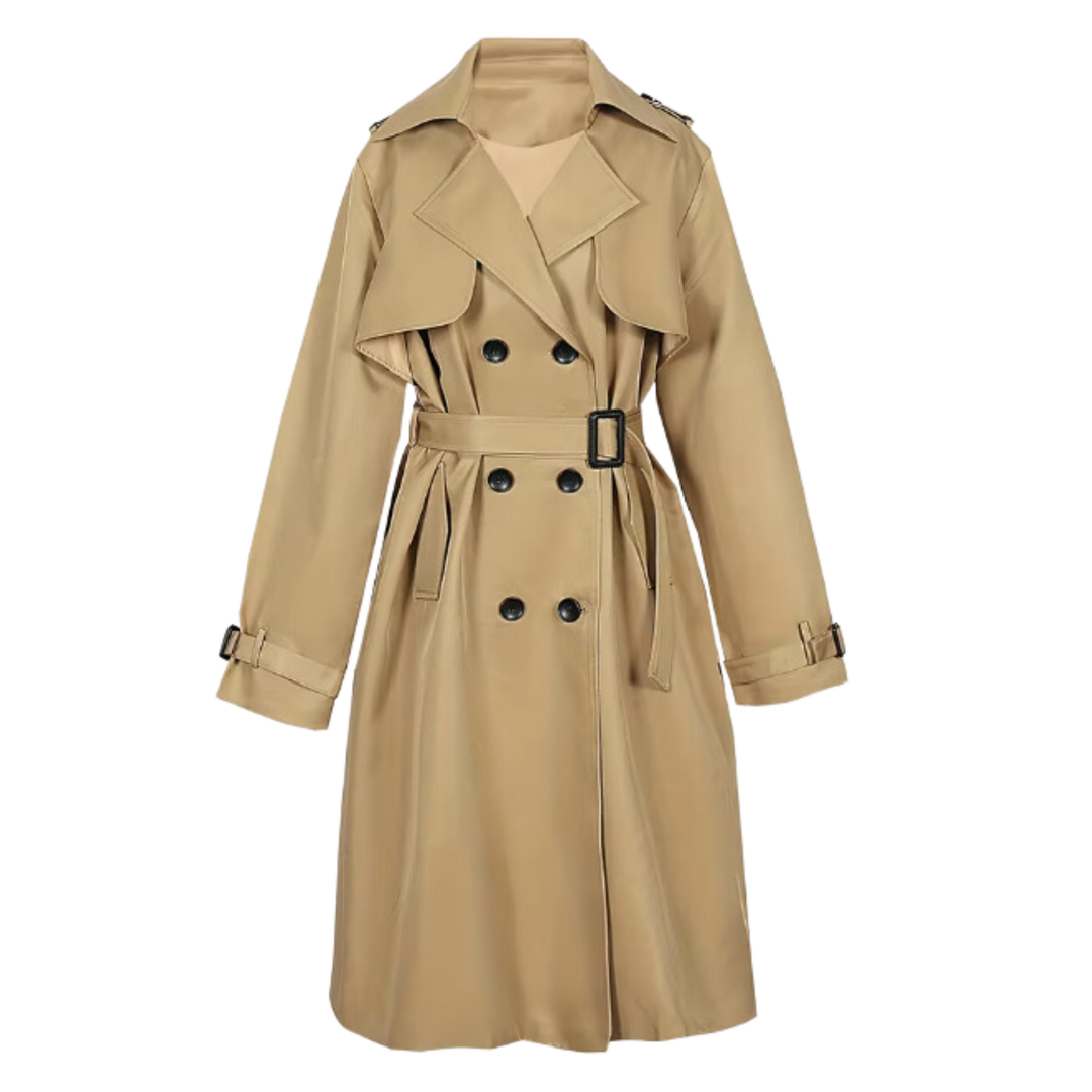 Evelyn | Stylish And Water-Repellent Trench Coat