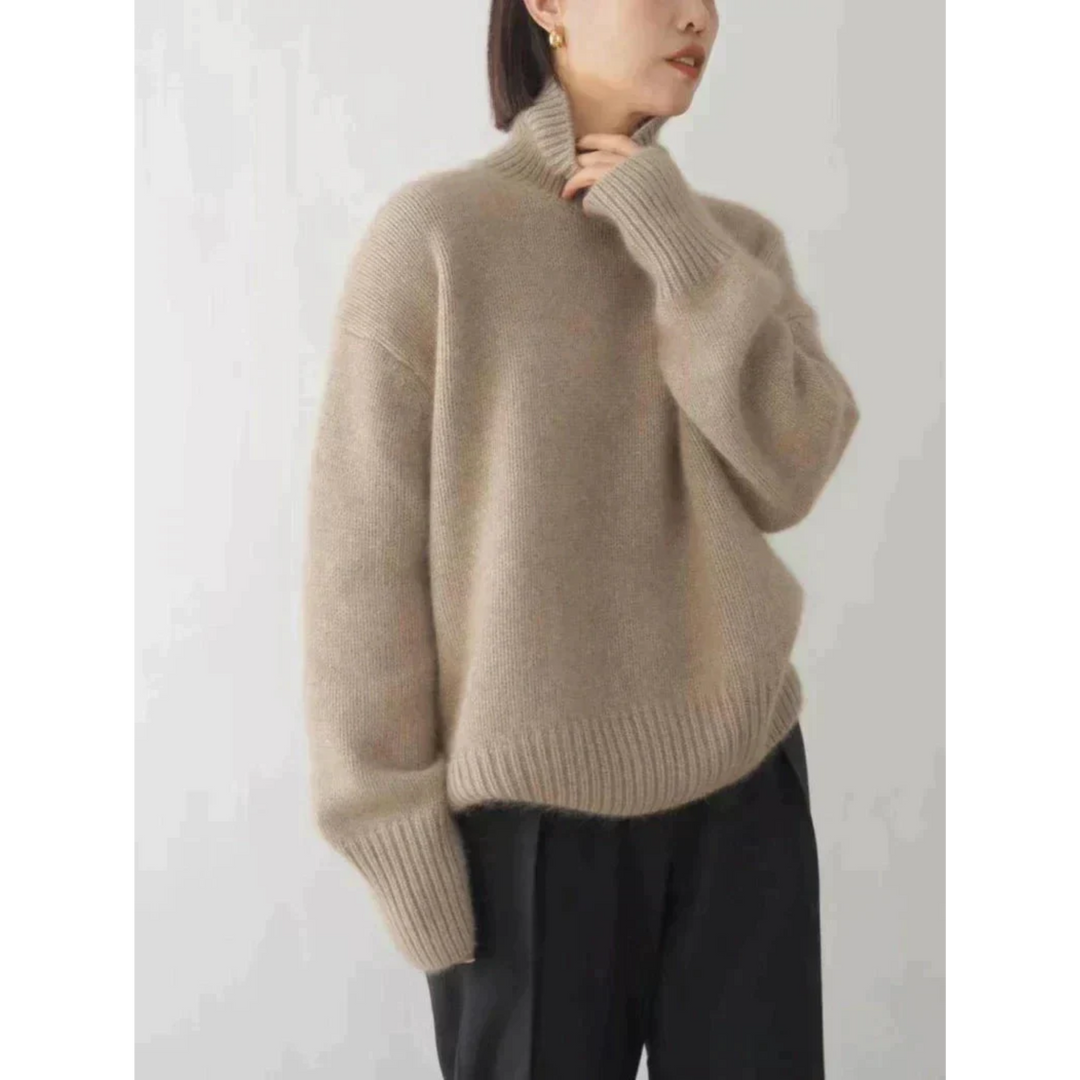 Luna | Merino Wool Turtleneck Sweater