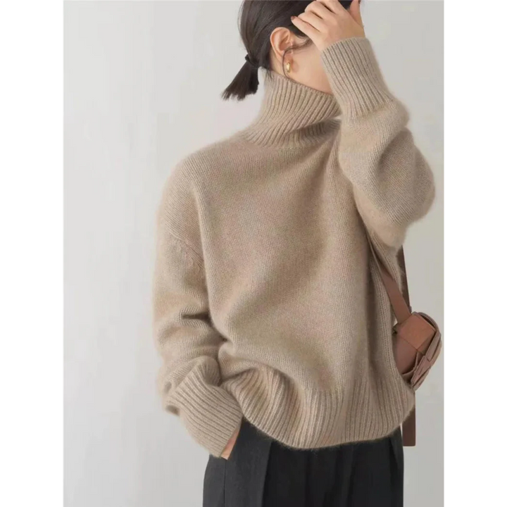 Luna | Merino Wool Turtleneck Sweater